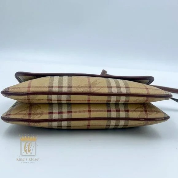 BURBERRY HAYMARKET CROSSBODY BAG - Picture 9 of 12